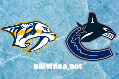 Nashville Predators vs Vancouver Canucks Game 2 Full Game Replay Apr 23, 2024 NHL Stanley Cup