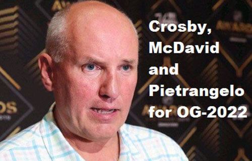 Canadian national team general manager explained the call-up of Crosby, McDavid and Pietrangelo for OG-2022