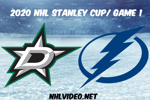Dallas Stars vs Tampa Bay Lightning Game 1 Full Game Replay 2020 Stanley Cup