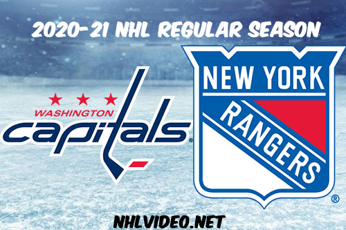 Washington Capitals vs New York Rangers 2021 Full Game Replay