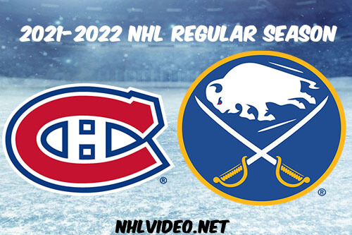 Montreal Canadiens vs Buffalo Sabres Full Game Replay 2021 NHL
