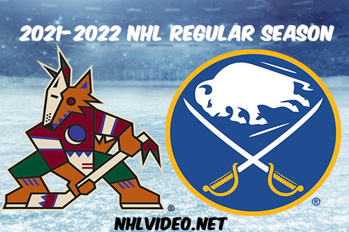 Arizona Coyotes vs Buffalo Sabres Full Game Replay 2021 NHL