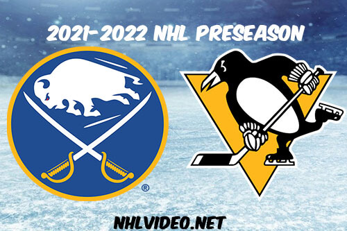 Buffalo Sabres vs Pittsburgh Penguins 2021 Full Game Replay NHL Preseason