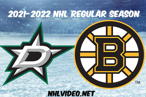 Dallas Stars vs Boston Bruins Full Game Replay 2021 NHL