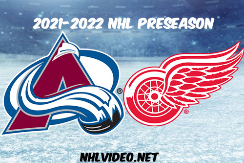 Columbus Blue Jackets vs Detroit Red Wings 2021 Full Game Replay NHL Preseason 2021-10-02