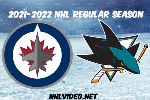 Winnipeg Jets vs San Jose Sharks Full Game Replay 2021 NHL