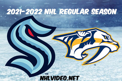 Seattle Kraken vs Nashville Predators Full Game Replay 2021 NHL