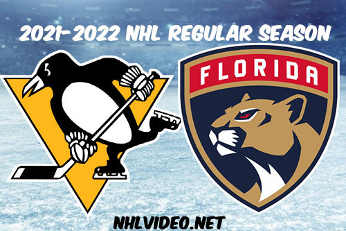 Pittsburgh Penguins vs Florida Panthers Full Game Replay 2021 NHL