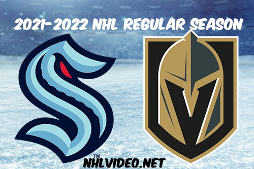 Seattle Kraken vs Vegas Golden Knights Full Game Replay 2021 NHL