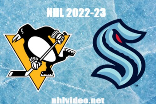Pittsburgh Penguins vs Seattle Kraken Full Game Replay 2022 Oct 29 NHL