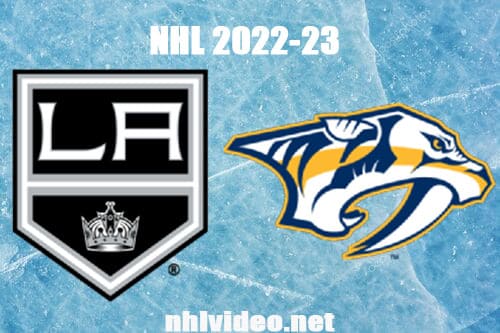 Los Angeles Kings vs Nashville Predators Full Game Replay 2022 Oct 18 NHL Regular Season
