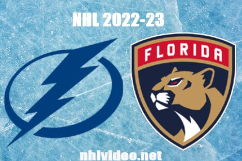 Tampa Bay Lightning vs Florida Panthers Full Game Replay 2022 Oct 21 NHL
