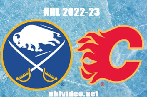 Buffalo Sabres vs Calgary Flames Full Game Replay 2022 Oct 20 NHL Regular Season
