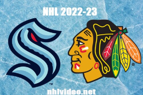 Seattle Kraken vs Chicago Blackhawks Full Game Replay 2022 Oct 23 NHL
