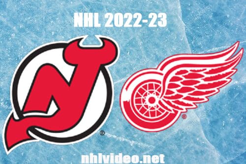 New Jersey Devils vs Detroit Red Wings Full Game Replay 2022 Oct 25 NHL