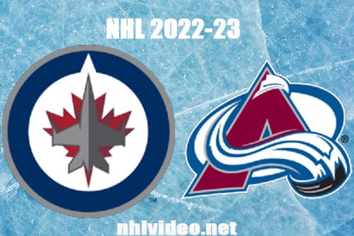 Winnipeg Jets vs Colorado Avalanche Full Game Replay 2022 Oct 19 NHL Regular Season