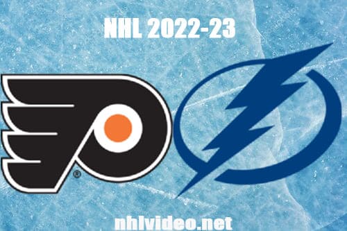 Philadelphia Flyers vs Tampa Bay Lightning Full Game Replay 2022 Oct 18 NHL Regular Season