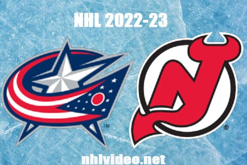 Columbus Blue Jackets vs New Jersey Devils Full Game Replay 2022 Oct 30 NHL