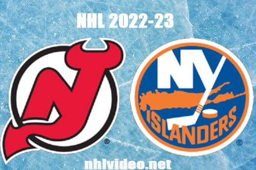 New Jersey Devils vs New York Islanders Full Game Replay 2022 Oct 20 NHL Regular Season