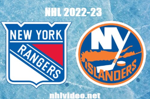 New York Rangers vs New York Islanders Full Game Replay 2022 Oct 26 NHL