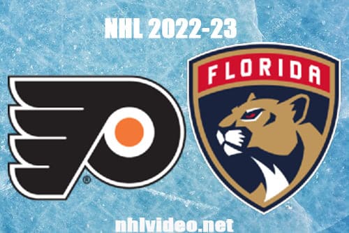 Philadelphia Flyers vs Florida Panthers Full Game Replay 2022 Oct 19 NHL Regular Season