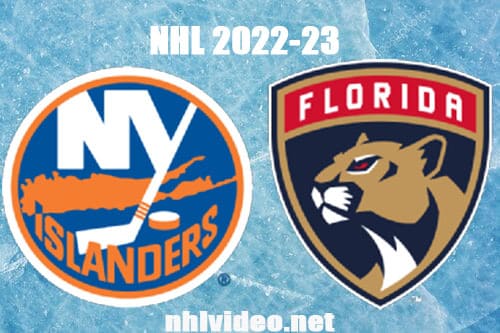 New York Islanders vs Florida Panthers Full Game Replay 2022 Oct 23 NHL