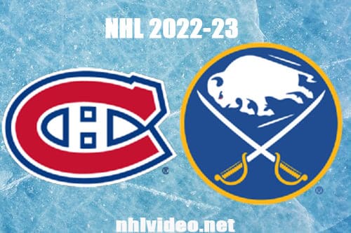 Montreal Canadiens vs Buffalo Sabres Full Game Replay 2022 Oct 27 NHL