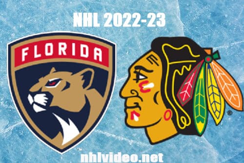 Florida Panthers vs Chicago Blackhawks Full Game Replay 2022 Oct 25 NHL