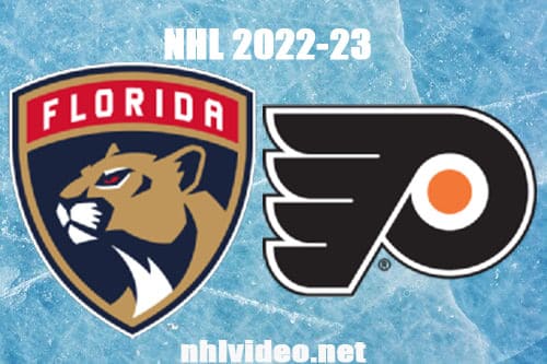 Florida Panthers vs Philadelphia Flyers Full Game Replay 2022 Oct 27 NHL