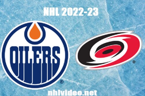 Edmonton Oilers vs Carolina Hurricanes Full Game Replay 2022 Nov 10 NHL