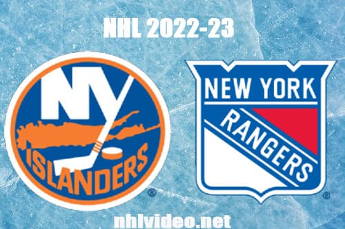 New York Islanders vs New York Rangers Full Game Replay 2022 Nov 8 NHL