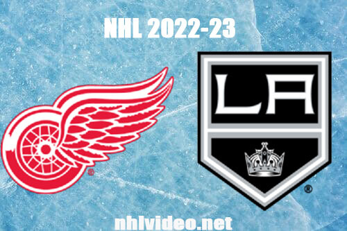 Detroit Red Wings vs Los Angeles Kings Full Game Replay 2022 Nov 12 NHL