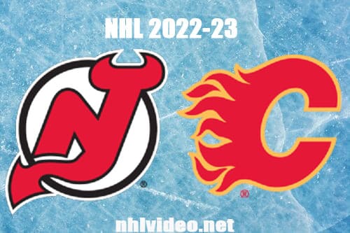 New Jersey Devils vs Calgary Flames Full Game Replay 2022 Nov 5 NHL