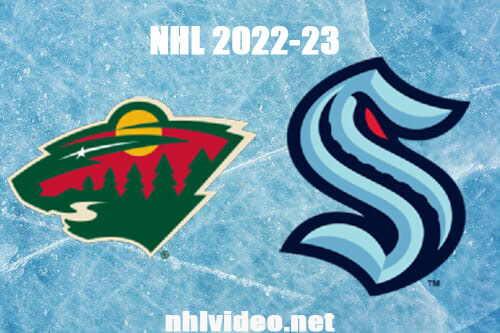 Minnesota Wild vs Seattle Kraken Full Game Replay 2022 Nov 11 NHL