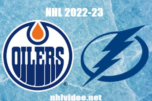Edmonton Oilers vs Tampa Bay Lightning Full Game Replay 2022 Nov 8 NHL