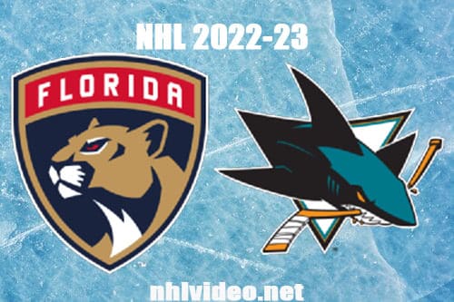 Florida Panthers vs San Jose Sharks Full Game Replay 2022 Nov 3 NHL
