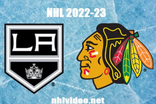 Los Angeles Kings vs Chicago Blackhawks Full Game Replay 2022 Nov 3 NHL