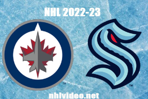Winnipeg Jets vs Seattle Kraken Full Game Replay 2022 Nov 13 NHL
