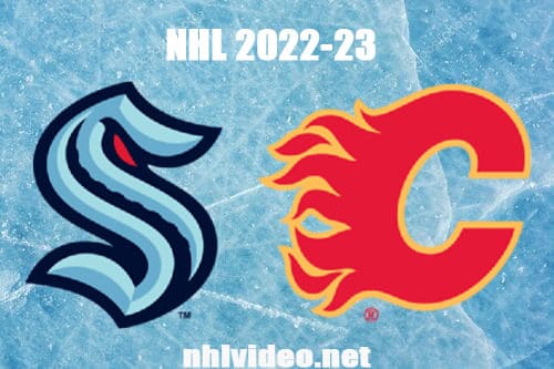 Seattle Kraken vs Calgary Flames Full Game Replay 2022 Nov 1 NHL