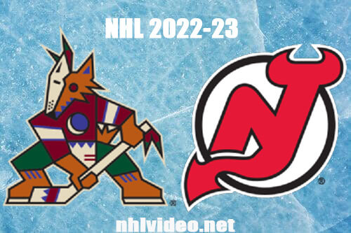 Arizona Coyotes vs New Jersey Devils Full Game Replay 2022 Nov 12 NHL