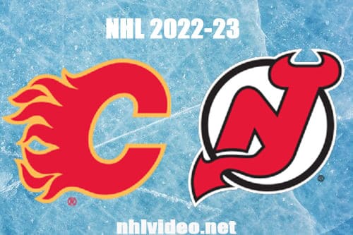Calgary Flames vs New Jersey Devils Full Game Replay 2022 Nov 8 NHL
