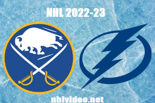 Buffalo Sabres vs Tampa Bay Lightning Full Game Replay 2022 Nov 5 NHL