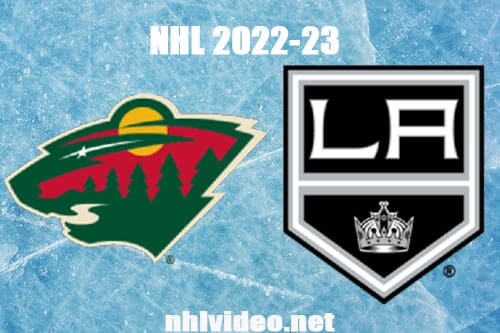Minnesota Wild vs Los Angeles Kings Full Game Replay 2022 Nov 8 NHL