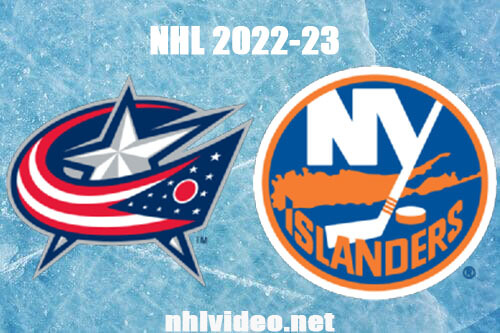Columbus Blue Jackets vs New York Islanders Full Game Replay 2022 Nov 12 NHL