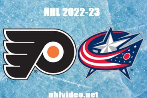 Philadelphia Flyers vs Columbus Blue Jackets Full Game Replay 2022 Nov 10 NHL