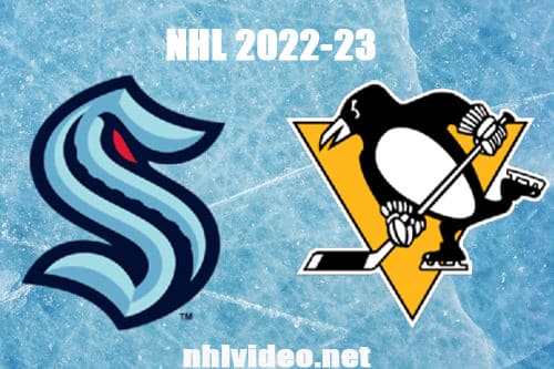 Seattle Kraken vs Pittsburgh Penguins Full Game Replay 2022 Nov 5 NHL