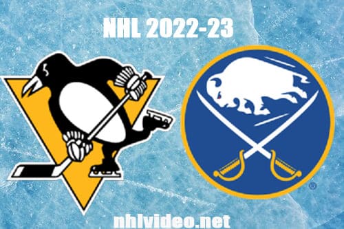 Pittsburgh Penguins vs Buffalo Sabres Full Game Replay 2022 Nov 2 NHL