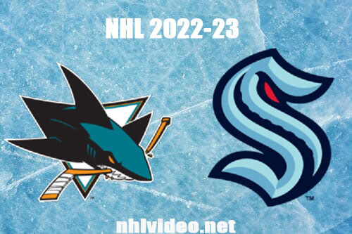 San Jose Sharks vs Seattle Kraken Full Game Replay 2022 Nov 23 NHL