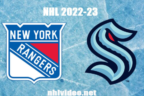 New York Rangers vs Seattle Kraken Full Game Replay 2022 Nov 17 NHL