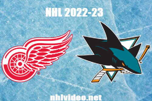 Detroit Red Wings vs San Jose Sharks Full Game Replay 2022 Nov 17 NHL